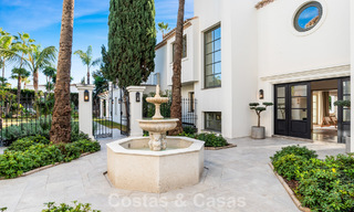 Elegant villa with french provençal influences for sale in prestigious Nueva Andalucía, Marbella 801749 