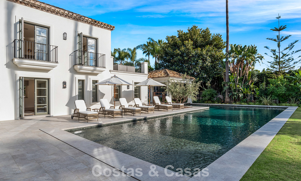 Elegant villa with french provençal influences for sale in prestigious Nueva Andalucía, Marbella 801755