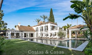 Elegant villa with french provençal influences for sale in prestigious Nueva Andalucía, Marbella 801759 