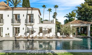 Elegant villa with french provençal influences for sale in prestigious Nueva Andalucía, Marbella 801768 