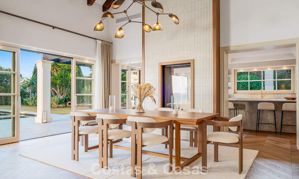 Elegant villa with french provençal influences for sale in prestigious Nueva Andalucía, Marbella 801784