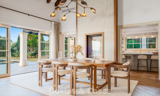Elegant villa with french provençal influences for sale in prestigious Nueva Andalucía, Marbella 801784 