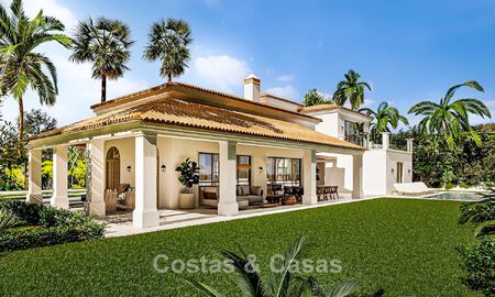Brand-new newly built villa for sale just minutes from the beach and all amenities in Estepona town centre 801856