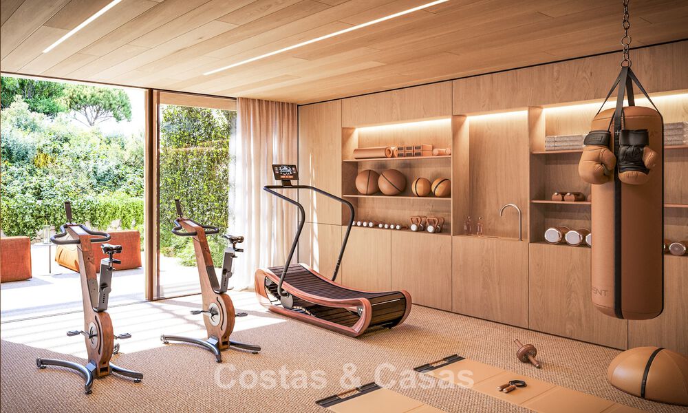 Sleek, modern luxury villa for sale in the renowned El Madroñal residential estate in Benahavís - Marbella 801859