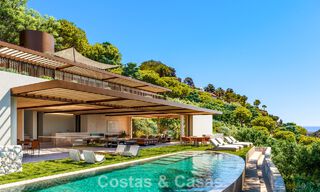 Sleek, modern luxury villa for sale in the renowned El Madroñal residential estate in Benahavís - Marbella 801862 