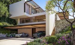 Sleek, modern luxury villa for sale in the renowned El Madroñal residential estate in Benahavís - Marbella 801864 