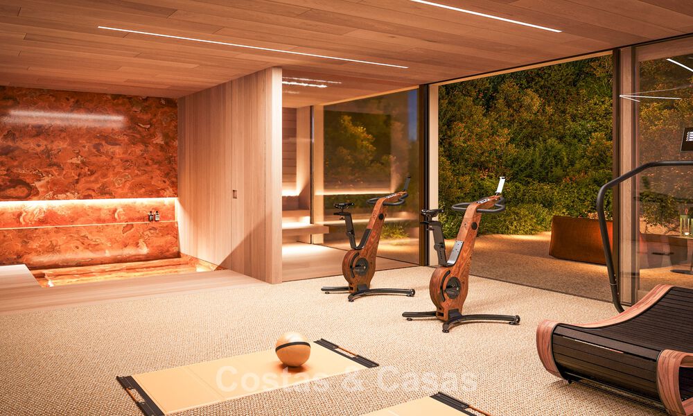 Sleek, modern luxury villa for sale in the renowned El Madroñal residential estate in Benahavís - Marbella 801868
