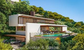 Sleek, modern luxury villa for sale in the renowned El Madroñal residential estate in Benahavís - Marbella 801869 