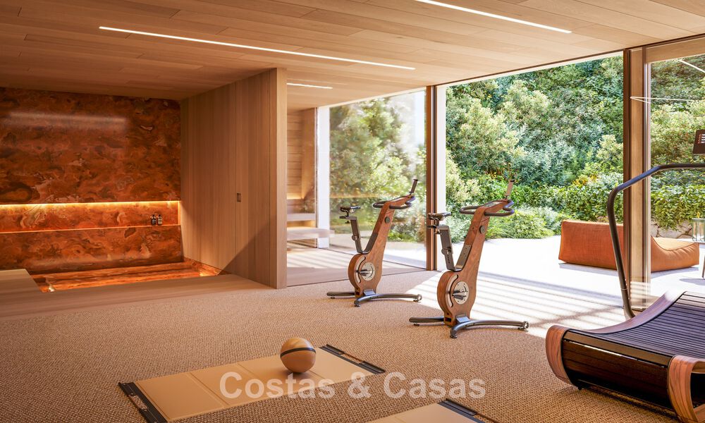 Sleek, modern luxury villa for sale in the renowned El Madroñal residential estate in Benahavís - Marbella 801870