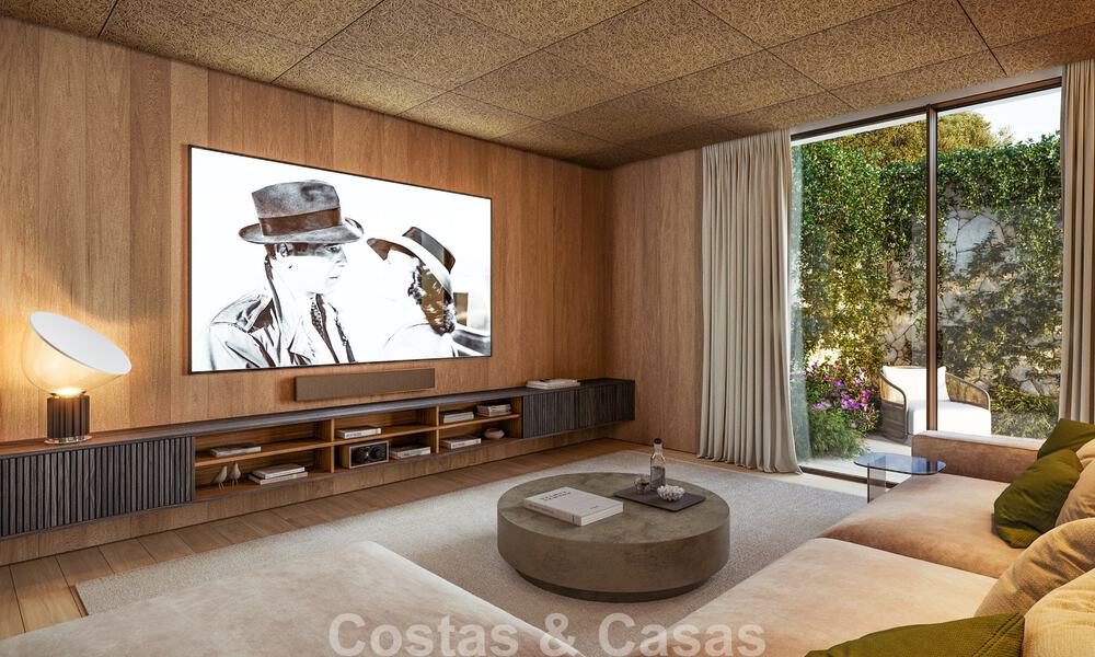 Advanced designer villa with panoramic sea views for sale in El Madroñal, Marbella - Benahavís 801875