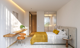 Advanced designer villa with panoramic sea views for sale in El Madroñal, Marbella - Benahavís 801878 