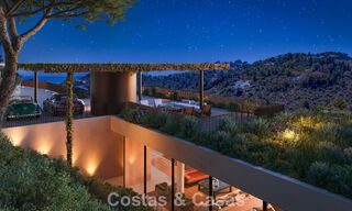 Advanced designer villa with panoramic sea views for sale in El Madroñal, Marbella - Benahavís 801879 