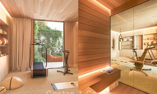 Advanced designer villa with panoramic sea views for sale in El Madroñal, Marbella - Benahavís 801884 