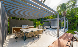 Modern luxury villa with heated swimming pool for sale in Nueva Andalucía's Golf Valley, Marbella 801953 