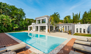 Modern luxury villa with heated swimming pool for sale in Nueva Andalucía's Golf Valley, Marbella 801960 