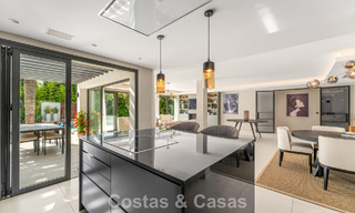 Modern luxury villa with heated swimming pool for sale in Nueva Andalucía's Golf Valley, Marbella 801962 