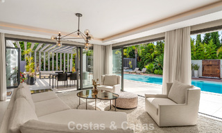 Modern luxury villa with heated swimming pool for sale in Nueva Andalucía's Golf Valley, Marbella 801965 