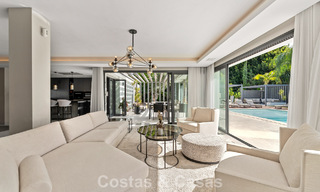 Modern luxury villa with heated swimming pool for sale in Nueva Andalucía's Golf Valley, Marbella 801967 