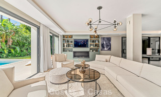 Modern luxury villa with heated swimming pool for sale in Nueva Andalucía's Golf Valley, Marbella 801969 