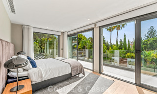 Modern luxury villa with heated swimming pool for sale in Nueva Andalucía's Golf Valley, Marbella 801982 