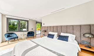 Modern luxury villa with heated swimming pool for sale in Nueva Andalucía's Golf Valley, Marbella 801984 