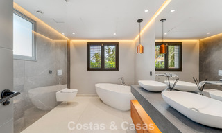 Modern luxury villa with heated swimming pool for sale in Nueva Andalucía's Golf Valley, Marbella 801987 