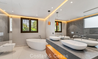 Modern luxury villa with heated swimming pool for sale in Nueva Andalucía's Golf Valley, Marbella 801988 
