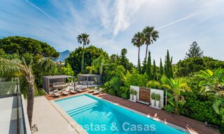 Modern luxury villa with heated swimming pool for sale in Nueva Andalucía's Golf Valley, Marbella 801990 