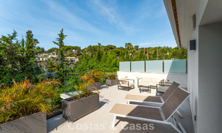 Modern luxury villa with heated swimming pool for sale in Nueva Andalucía's Golf Valley, Marbella 801992 
