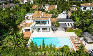 Modern luxury villa with heated swimming pool for sale in Nueva Andalucía's Golf Valley, Marbella 801996 