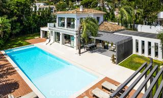 Modern luxury villa with heated swimming pool for sale in Nueva Andalucía's Golf Valley, Marbella 801998 