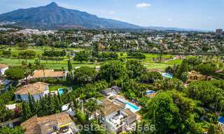 Modern luxury villa with heated swimming pool for sale in Nueva Andalucía's Golf Valley, Marbella 802000 