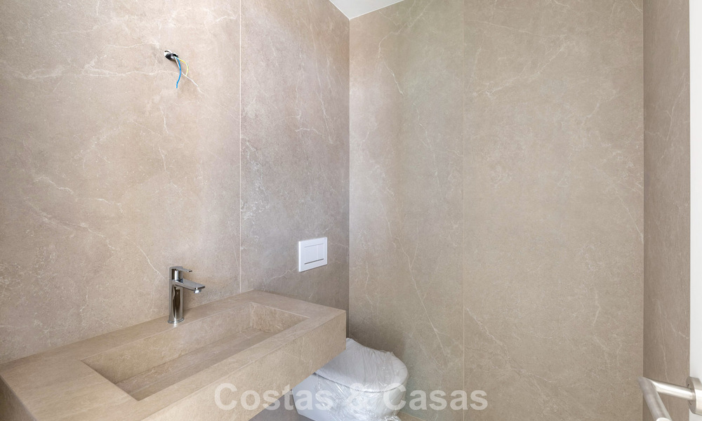 Modern, new, luxury villa with panoramic sea views for sale in the hills of Marbella - Benahavís 802098