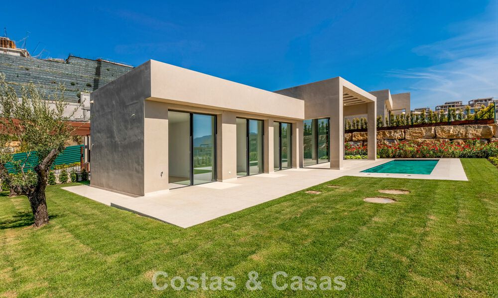 Modern, new, luxury villa with panoramic sea views for sale in the hills of Marbella - Benahavís 802103