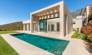 Modern, new, luxury villa with panoramic sea views for sale in the hills of Marbella - Benahavís 802112 