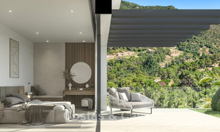 High-end new-build villa with panoramic sea views for sale in the hills of Marbella - Benahavís 802123 