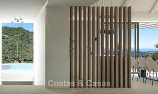 High-end new-build villa with panoramic sea views for sale in the hills of Marbella - Benahavís 802124 