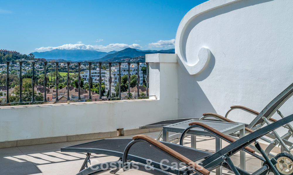 Charming townhouse for sale in an Andalusian village-style complex close to amenities in Nueva Andalucía, Marbella 802345