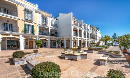 Charming townhouse for sale in an Andalusian village-style complex close to amenities in Nueva Andalucía, Marbella 802347