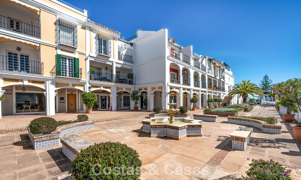 Charming townhouse for sale in an Andalusian village-style complex close to amenities in Nueva Andalucía, Marbella 802347