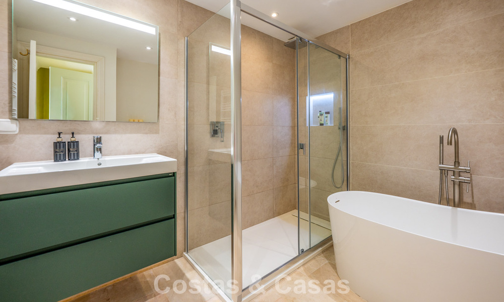 Charming townhouse for sale in an Andalusian village-style complex close to amenities in Nueva Andalucía, Marbella 802366