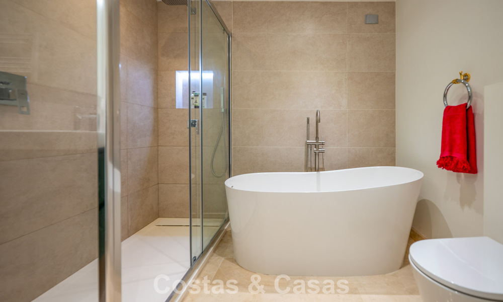 Charming townhouse for sale in an Andalusian village-style complex close to amenities in Nueva Andalucía, Marbella 802367