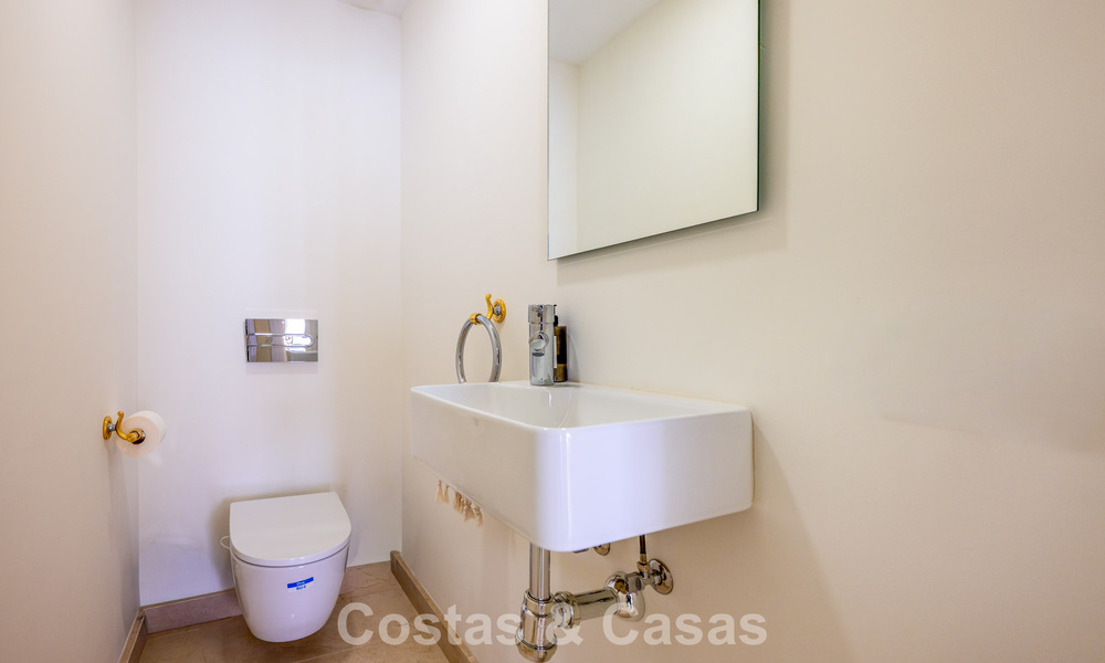 Charming townhouse for sale in an Andalusian village-style complex close to amenities in Nueva Andalucía, Marbella 802368