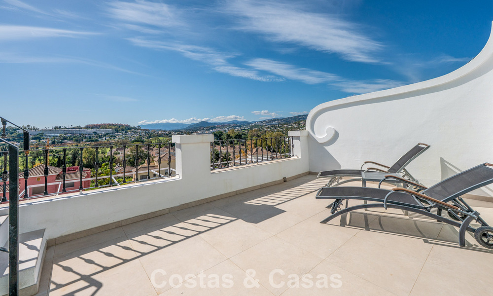 Charming townhouse for sale in an Andalusian village-style complex close to amenities in Nueva Andalucía, Marbella 802374