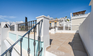 Charming townhouse for sale in an Andalusian village-style complex close to amenities in Nueva Andalucía, Marbella 802375 