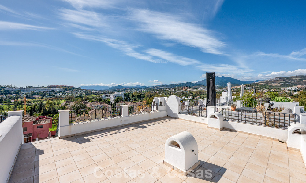Charming townhouse for sale in an Andalusian village-style complex close to amenities in Nueva Andalucía, Marbella 802376