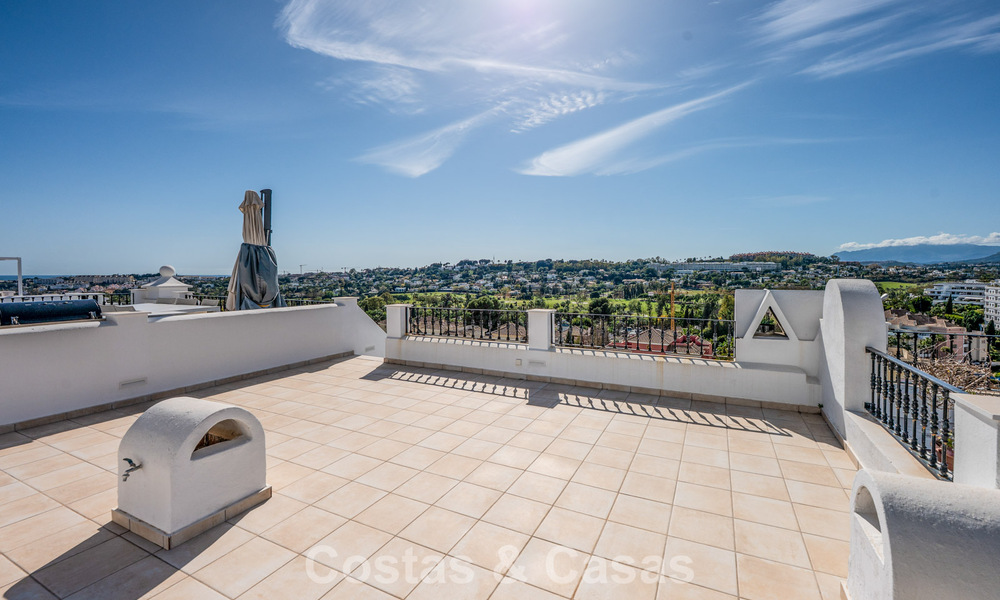 Charming townhouse for sale in an Andalusian village-style complex close to amenities in Nueva Andalucía, Marbella 802378