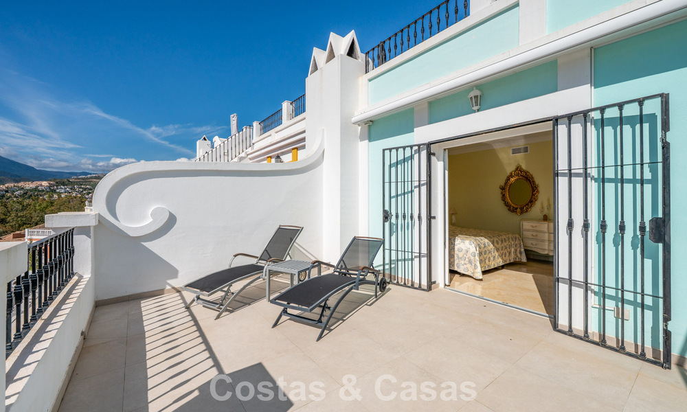 Charming townhouse for sale in an Andalusian village-style complex close to amenities in Nueva Andalucía, Marbella 802379