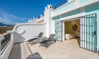 Charming townhouse for sale in an Andalusian village-style complex close to amenities in Nueva Andalucía, Marbella 802379 