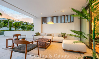 Exclusive duplex apartment with Fendi interior in five star complex for sale on Marbella’s Golden Mile 802289 